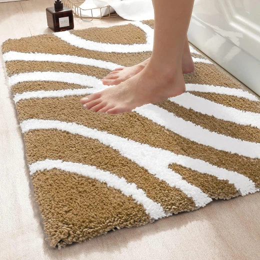 Nova Home Cable Bath Mat, Beige Color, Size 50*80 - Nova Home - Image 3