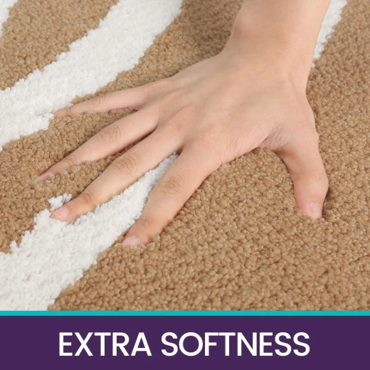Nova Home Cable Bath Mat, Beige Color, Size 50*80 - Nova Home - Image 2