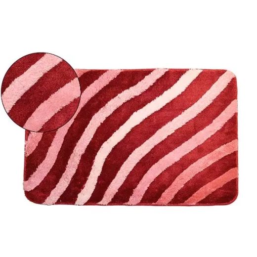 Nova Home Cable Bath Mat, Pink Color, Size 70*120 - Nova Home - Image 2