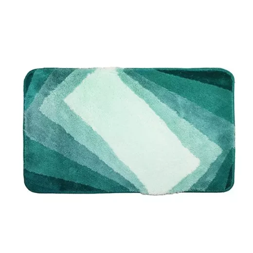 Nova Home Geometric Bath Mat, Green Color, Size 70*120 - Nova Home - Image 3