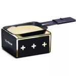 Trisa candle raclette "My raclette" black - TRISA