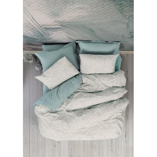 Nova Home Duvet Cover, Single /Twin Single, Light Green Color ,3 Pieces - Nova Home - Image 3