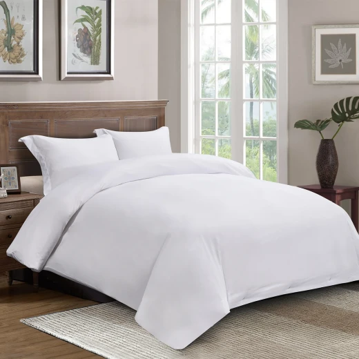 Nova Home Crinkled Comforter Single /Twin Single, White Color ,3 Pieces - Nova Home - Image 2