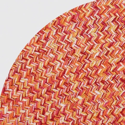 Nova Home Nexa Hand Woven Rug 100% Cotton, Orange Color, 180cm - Nova Home - Image 4