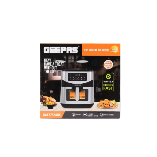 Geepas digital air fryer with vortex air frying technology 9.2L - GEEPAS - Image 5