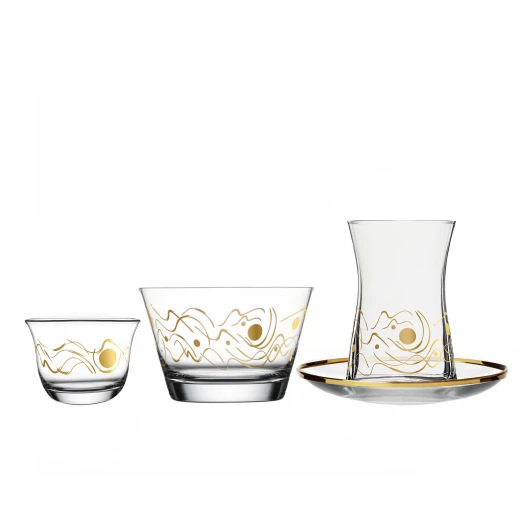 Dimlaj kawkab tea & coffee set (19 pcs) Dimlaj kawkab tea & coffee set (19 pcs)
