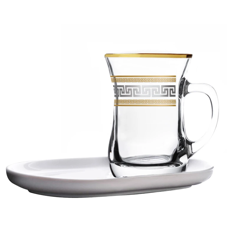Dimlaj Minerva Set of 2 Pcs Mugs (Gold) - DIMLAJ