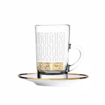 Dimlaj Alexander Set of 6 Pcs Tea Cups (Gold) - DIMLAJ