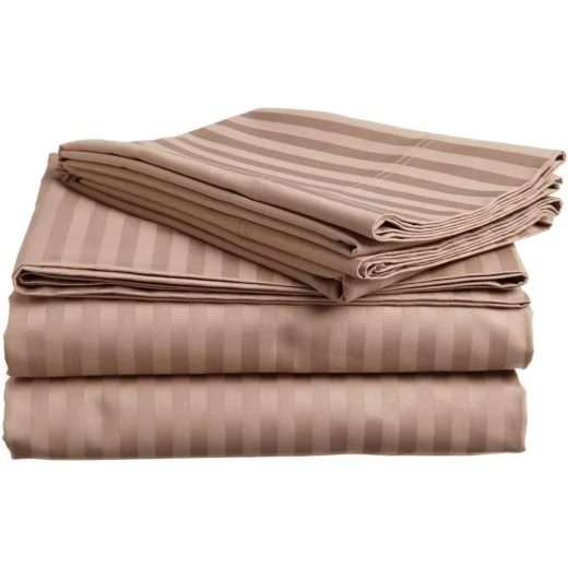 Cannon Pillow case New Stripe Standard Brown - Cannon - Image 3