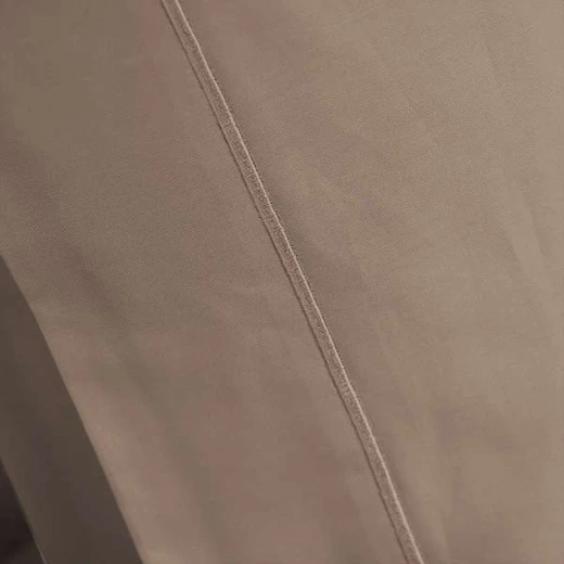 Fieldcrest Plain Fitted Sheet Set, 100% Cotton 220 Thread, Light Beige Color - Fieldcrest - Image 2
