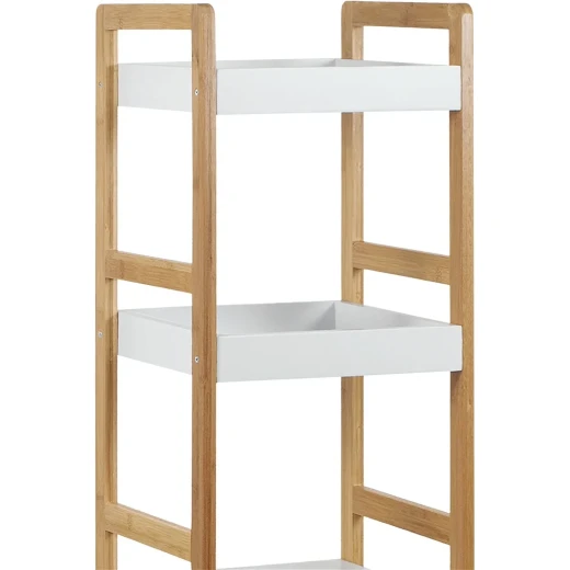 Nova Home Zest Rack Unit, Bamboo, 5 Shelves - Nova Home - Image 2