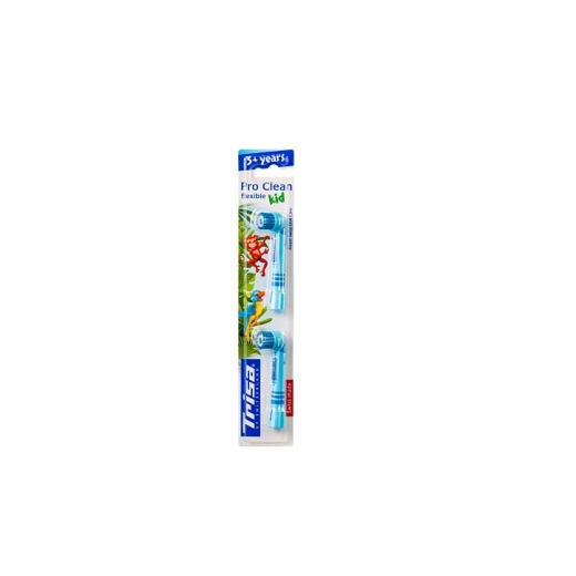 Trisa electric replacement set pro clean flexible for kids Trisa electric replacement set pro clean flexible for kids
