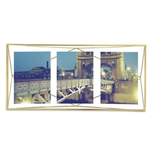 Umbra multi photo frame, gold color - Umbra - Image 3