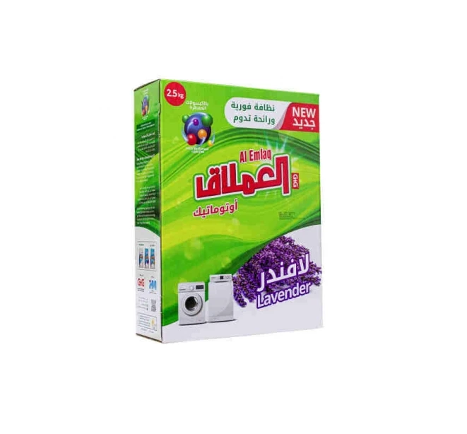 العملاق مسحوق غسيل - اوتوماتك - 2.5 كغم - لافندر- BOX - ريجنت