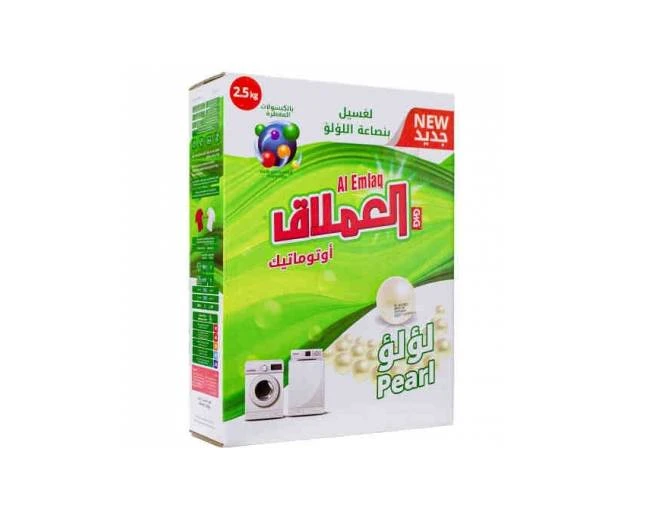 العملاق مسحوق غسيل - اوتوماتك - 2.5 كغم - لؤلؤ - العملاق