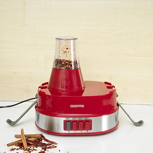 Geepas 4 In 1 Food Processor , 800 Watt, Red - GEEPAS - Image 3