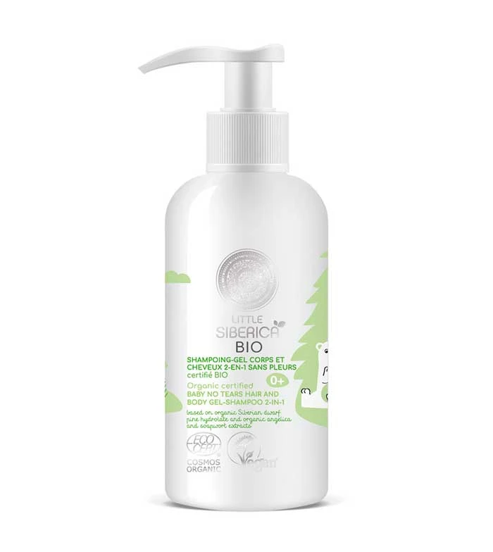 Natura Siberica Little Siberica Baby No Tears Hair and Body Gel Shampoo, 250 Ml - Natura Siberica