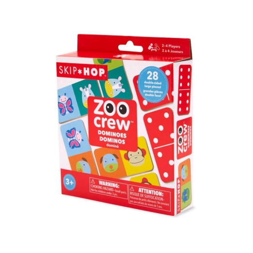 Skip Hop Zoo Crew Dominoes Set Educational Toy for Kids Age 3+ Matching & Counting Skills Development Skip Hop Zoo Crew Dominoes Set Educational Toy for Kids Age 3+ Matching & Counting Skills Development