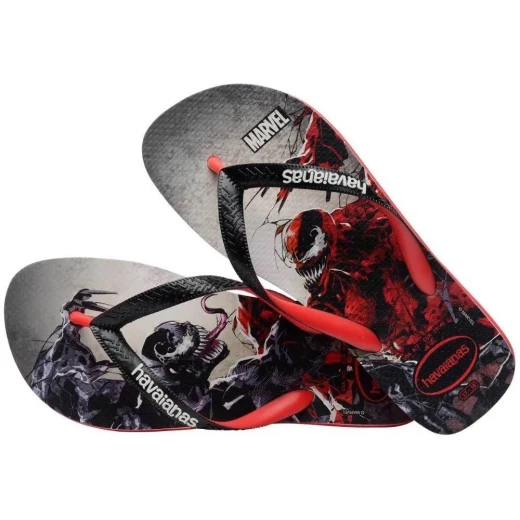شبشب رفيع لون اسود واحمر 44/43 من هافيانس - هافياناس - Image 3