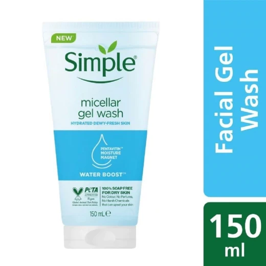 Simple Micellar Facial Gel Wash 150ml - Simple - Image 3