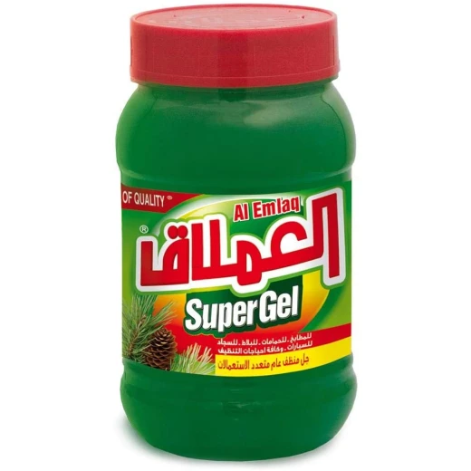 Al Emlaq Eco Clean  Low Foaming Powder Detergent Bag, 5kg, Spring Breeze Scent + Super Gel Green Pine, 1kg for Free - Al Emlaq - Image 2