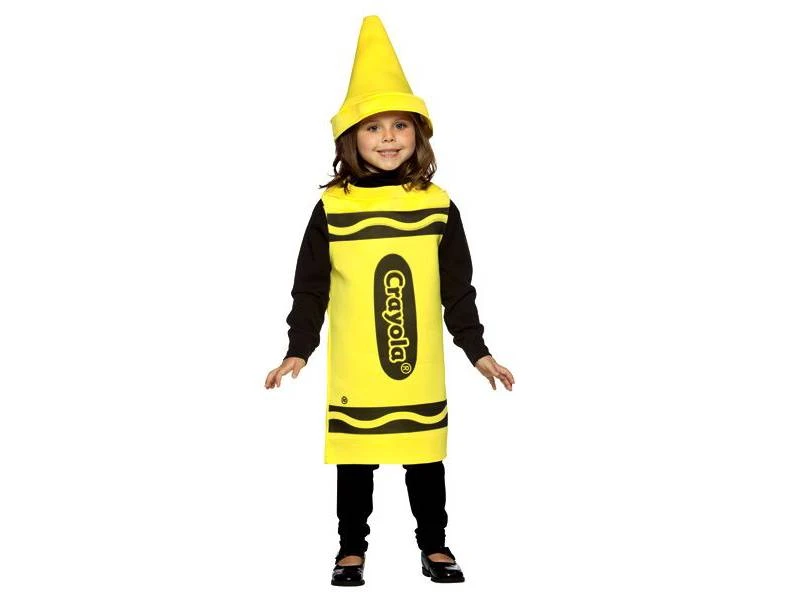 زي كرايولا للصغار باللون الأصفر من كاي كوستيومز - K Costumes