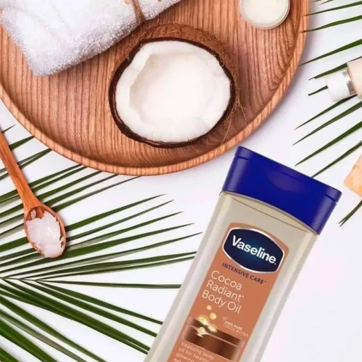 Vaseline Cocoa Radiant Body Oil 200 ml - Vaseline - Image 3