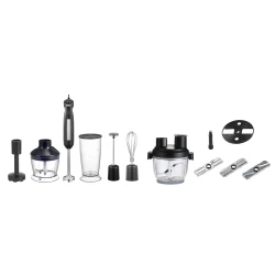 ARSHIA 8 in 1 Hand Blender Kitchen Appliance 1000W Motor Stainless Steel Accessories for Versatile Food Prep