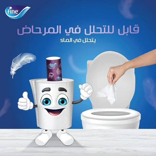 Toilet Tissue Smart duetto 300 Sheets 2 Plies(Bale of 06x6) Dawn - Fine - Image 2