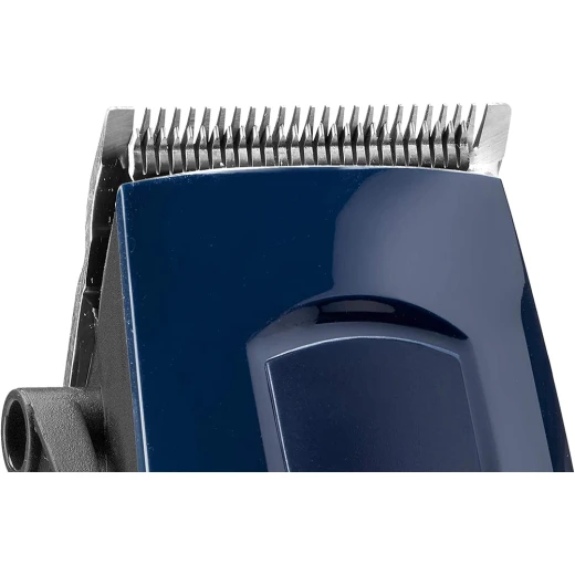 BaByliss E695E Professional Hair Trimmer with Adjustable Combs 3-25mm Precision Electric Hair Clipper for Men & Stylists, Blue - Babyliss - Image 2