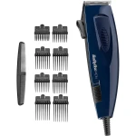 BaByliss E695E Professional Hair Trimmer with Adjustable Combs 3-25mm Precision Electric Hair Clipper for Men & Stylists, Blue - Babyliss