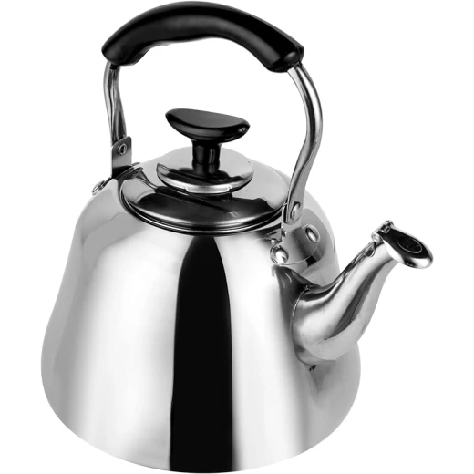 غلاية بصفارة ستانلس ستيل، 2.0 لتر من ديلكاسا غلاية بصفارة ستانلس ستيل، 2.0 لتر من ديلكاسا
