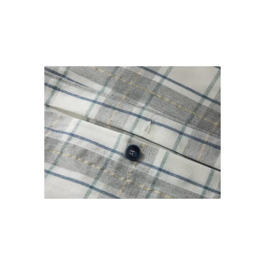 طقم غطاء لحاف مزدوج ناعم منقوش مقاس 220*200 سم رمادي ,من إنجليش هوم - انجلش هوم - Image 4
