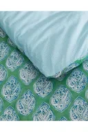 طقم غطاء لحاف مطبوع ,اخضر , مدام كوكو - مدام كوكو - Image 3