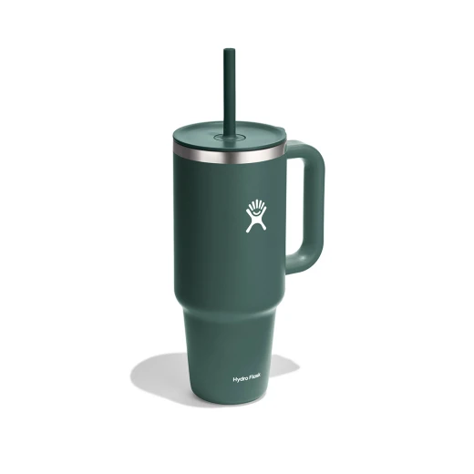 Hydro Flask - Travel Tumbler - Thermal Mug 1180 ml (40 oz) with Lockable Press-in Straw Lid, FIR - Hydro Flask - Image 5