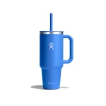 Hydro Flask - Travel Tumbler - Thermal Mug 1180 ml (40 oz) with Lockable Press-in Straw Lid, CASCADE - Hydro Flask