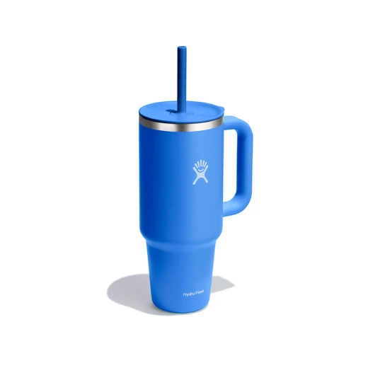 Hydro Flask - Travel Tumbler - Thermal Mug 1180 ml (40 oz) with Lockable Press-in Straw Lid, CASCADE - Hydro Flask - Image 7