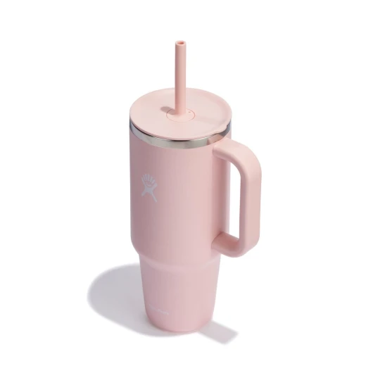 Hydro Flask - Travel Tumbler - Thermal Mug 1180 ml (40 oz) with Lockable Press-in Straw Lid, TRILLIUM - Hydro Flask - Image 2
