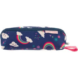 Stephen Joseph All Over Printed Pencil Pouch, Rainbow