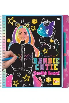 Barbie Cutie Scratch Reveal Sketch Book Set Vibrant Rainbow Colors with Glitter and Gold Finishes for Girls Barbie Cutie Scratch Reveal Sketch Book Set Vibrant Rainbow Colors with Glitter and Gold Finishes for Girls