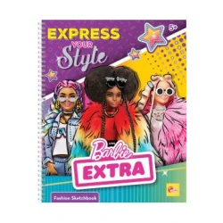 Barbie Express Your Style Sketchbook Cutie Design for Creative Coloring and Art Exploration