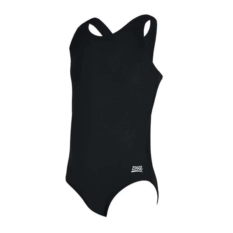 Zoggs Actionback Ecolast,wimsuit Black Swiminn Size 32 Uk - Zoggs