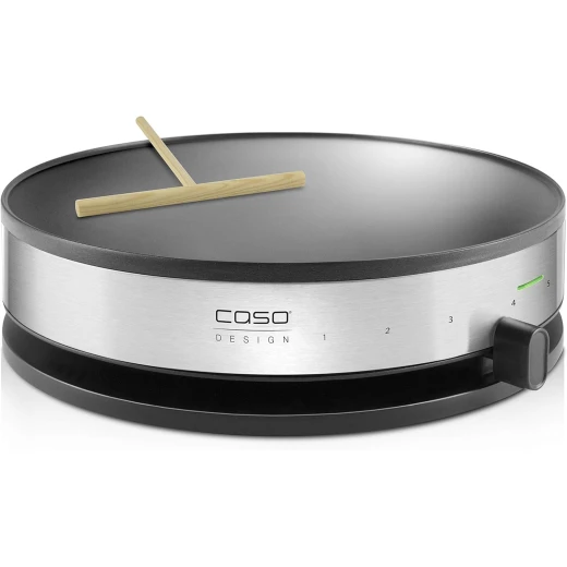 ماكينة صنع الكريب CM 1300 بقوة 1300 واط عدد المعجنات 1 كريب أسود من كاسو ماكينة صنع الكريب CM 1300 بقوة 1300 واط عدد المعجنات 1 كريب أسود من كاسو