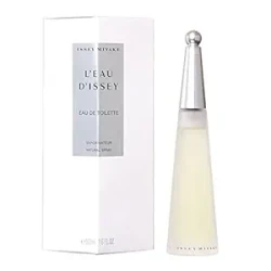 Issey Miyake L'Eau d'Issey Women's Eau de Toilette Spray 1.7 OZ Floral Perfume for Women Fresh Scent
