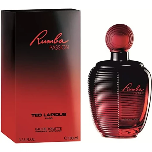 Ted Lapidus Rumba Passion Eau de Toilette 100ml: Captivating Floral Fragrance for Women Elegant and Sophisticated Ted Lapidus Rumba Passion Eau de Toilette 100ml: Captivating Floral Fragrance for Women Elegant and Sophisticated