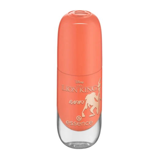 ESSENCE The Lion King Orange Coral Gel Nail Polish Long Lasting Manicure Set for Women