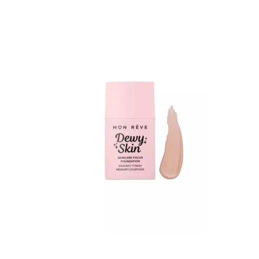 Mon Reve DEWY SKIN Hydrating Foundation Medium Coverage Makeup with Hyaluronic Acid for All Skin Types Mon Reve DEWY SKIN Hydrating Foundation Medium Coverage Makeup with Hyaluronic Acid for All Skin Types