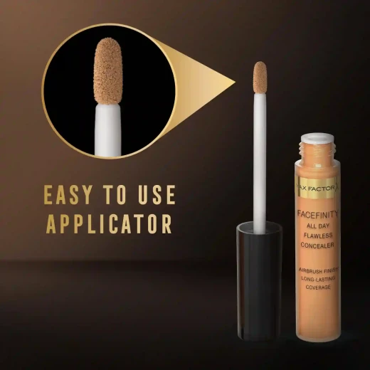Max Factor Facefinity All Day Concealer Flawless Coverage Long Lasting Makeup for Imperfections 30 Hour Wear - Max Factor - Image 2