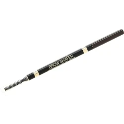 Max Factor Brow Shaper Brown Eyebrow Pencil with Spoolie Brush for Natural Definition Makeup Shade 20 All Day Wear