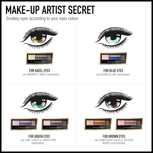 Max Factor Smokey Eye Drama Kit, Eyeshadow Palette 1.8 gm, 04 Luxe Lilacs - Max Factor - Image 6